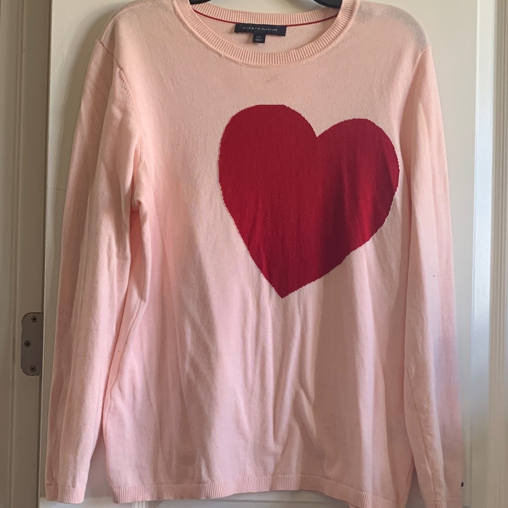 Tommy Hilfiger Soft Pink Knitwear
